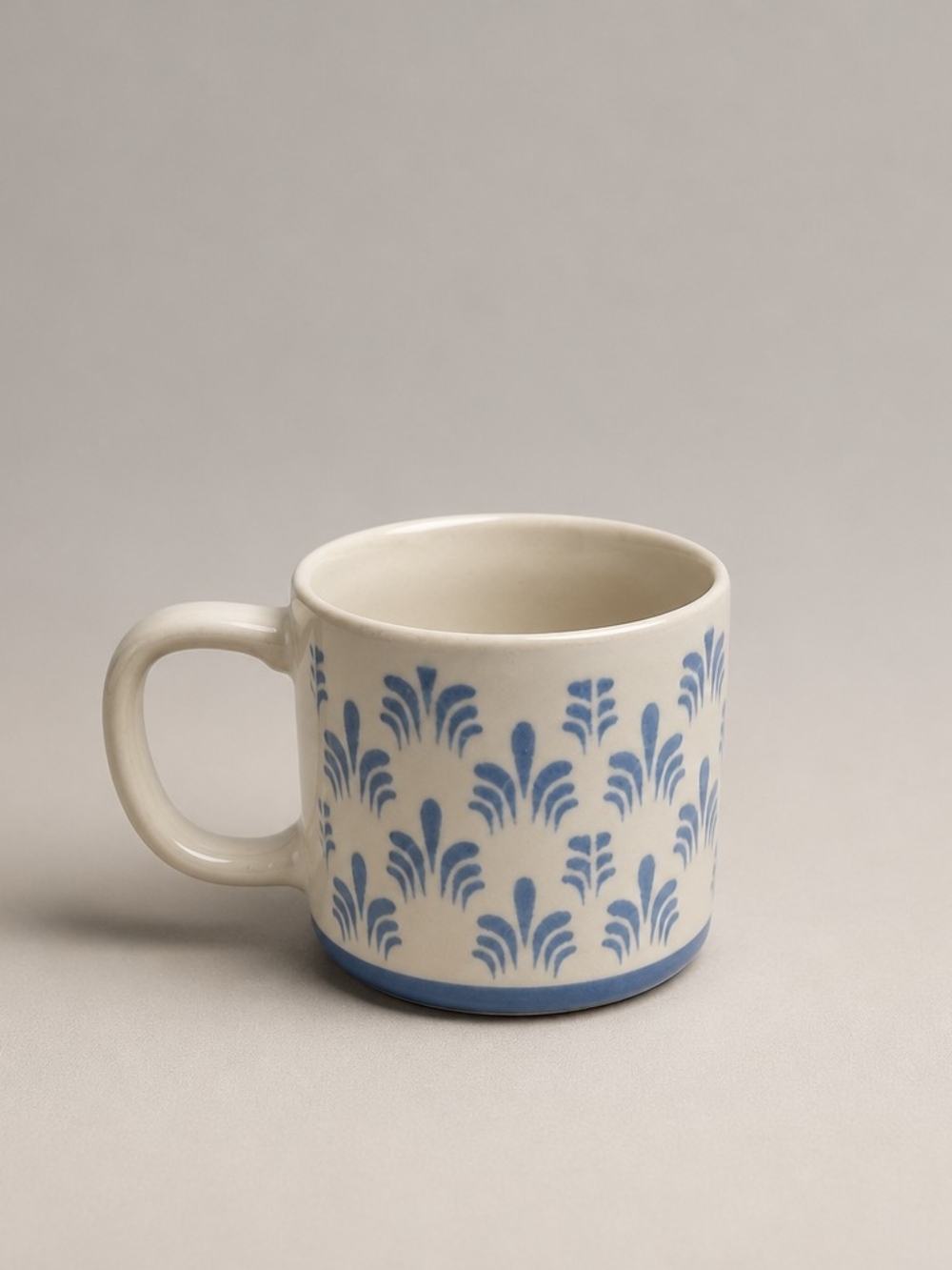 Gibson Home Morning Mist 18-ounce stoneware mug